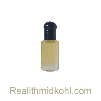bottle of frankincense-musk-attar-oil